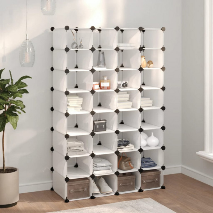 Gossi suport de pantofi, transparent, 93x36,5x140 cm, pp