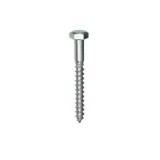 Cumpara ieftin Surub pentru lemn, cu cap hexagonal, DIN 571, zincat alb, 8x70mm, SPH8x70 (set de 15 buc.)
