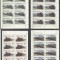 Tanzania 1985 Trains, 8 sets in blocks, MNH S.066