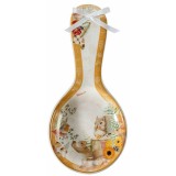 Suport lingura ceramica multicolora Veverite cm 11,5 x 24,5 H