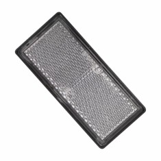 Reflectorizant catadioptru 86x40mm cu adeziv 1buc - Alb Garage AutoRide foto
