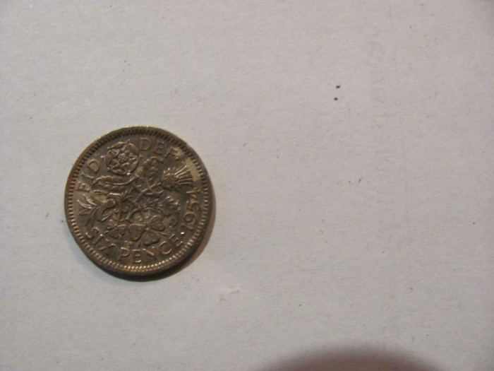 CY - 6 pence 1954 Marea Britanie Anglia