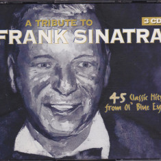 CD 3XCD Frank Sinatra – A Tribute To Frank Sinatra Remastered (VG+)