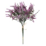 Ramură Artificială de Lavandă cu Flori Mov, 23 cm, CMCLASS