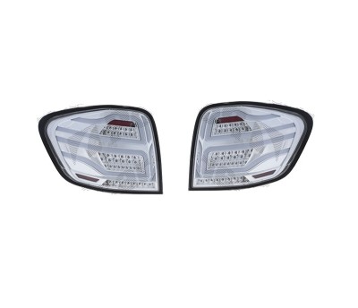 Set stopuri, lampa spate MERCEDES CLASA ML (W164), 07.2005-06.2008, partea stanga, LED; rosu, fumuriu, transparent; TUNING, foto