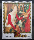 BC510, Niue si Cook Islands 1992, 2 timbre picturi, Craciun, Nestampilat