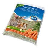 DUVO+ F&acirc;n din plante pentru iepuri și rozătoare - cu morcovi 500 g, Duvo+
