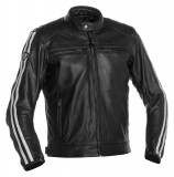 Cumpara ieftin Geaca Piele Moto Richa Retro Racing 3 Jacket, Negru, Marime 58