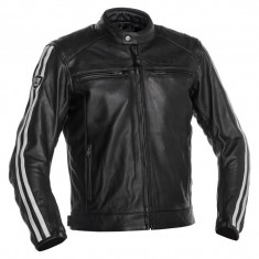 Geaca Piele Moto Richa Retro Racing 3 Jacket, Negru, Marime 48