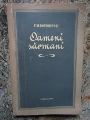 Oameni sarmani-F.M.Dostoievski foto