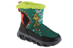 Cizme de iarna Skechers Dr. Seuss Hypno-Flash 3.0 Too Late To Be Good 406015L-GRMT verde foto