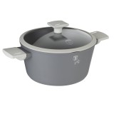 Oala Antiaderenta Titan Berlinger Haus Aspen Collection 28cm, 6.1L, Inductie, Gri Mat