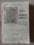 Cours de literature francaise (ed. 6)- Gorgos Marin