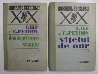 DOUASPREZECE SCAUNE / VITELUL DE AUR de I. ILF si E. PETROV 1971 foto