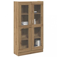vidaXL Bufet &icirc;nalt, stejar artizanal, 82,5x30,5x150 cm, lemn stratificat 3318719