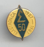 Insigna 1937-1987 Intreprinderea ELECTRONICA