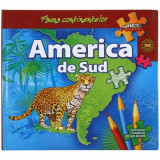 FAUNA CONTINENTELOR. AMERICA DE SUD - CARTE PUZZLE