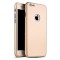 Husa GloMax FullBody Gold pentru Apple iPhone 7 Plus cu folie de sticla inclusa