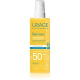 Uriage Bari&eacute;sun Fragrance Free Invisible Spray SPF50+ spray de protecție pentru față și corp SPF 50+ 200 ml