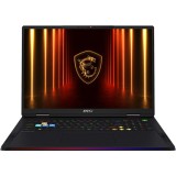 Laptop MSI Gaming 18&amp;#039;&amp;#039; Raider A18 HX A9WIG, UHD+ 120Hz, Procesor AMD Ryzen&trade; 9 9955HX3D (128M Cache, up to 5.40 GHz), 64GB DDR5, 2TB SSD, GeF