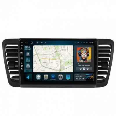 Navigatie Subaru Legacy (2004-2010) 2GB RAM Android 13 GPS Wi-FI Carplay Android Auto USB Bluetooth Radio Waze Touchscreen 9 inch foto