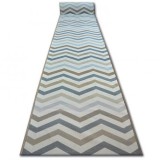 Traversa anti-alunecare Sky bej Zig Zag, 80 cm, Dreptunghi, Poliamida