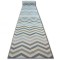 Traversa anti-alunecare Sky bej Zig Zag, 80 cm