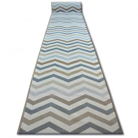 Traversa anti-alunecare Sky bej Zig Zag, 80 cm
