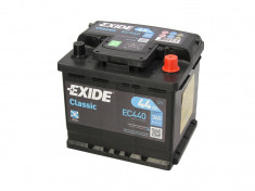 Baterie EXIDE 12V 44Ah 360A CLASSIC (R+ Borna standard) 207x175x190 B13 - flansa montare 10.5 mm foto