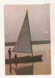 RF144 - Carte Postala - Eforie Sud. Apus de soare la Ghiol, circulata 1967