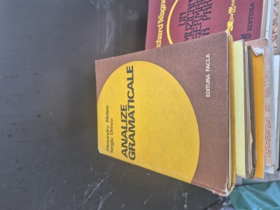 Analize gramaticale vintage foto