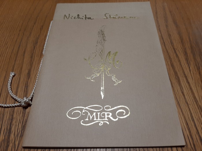 NICHITA STANESCU - BELGRADUL IN CINCI PRIETENI - COLECTIA MANUSCRIPTUM, 2003