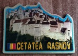 D1 - Magnet frigider - tematica turism - Cetatea Rasnov - Romania 12