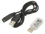 Adaptor USB 1.1 IrDA cu mufă A transparentă