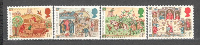 Anglia/Marea Britanie.1986 900 ani cartea ilustrata Domesday GA.206