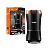 Rasnita Electrica HALEY, 4 Lame din Inox, 160W &ndash; Cafea Proaspat Macinata in cateva secunde