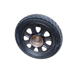 Roata fata moped electric 16&times;2.50 completa cu janta si cauciuc