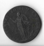 Jeton half penny, sec. 18-19 - Marea Britanie