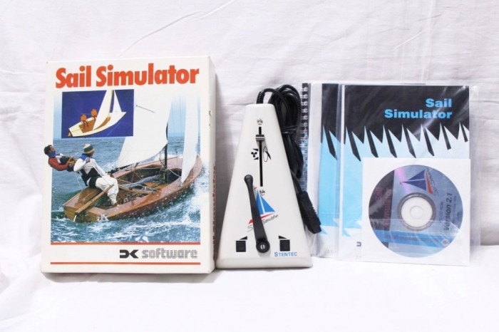 Joc PC big box bigbox - Sail Simulator + controller - limba germana