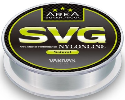 Fir Monofilament Varivas Super Trout Area SVG, Natural, 0.128mm, 3.5lbs, 150m foto