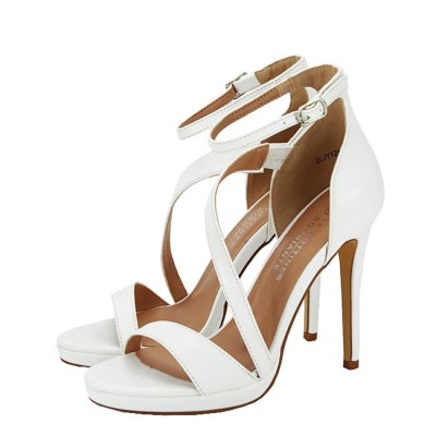 Sandale albe elegante BLJY1286 128 foto