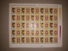 TIMBRE ROMANIA MNH-1984/LP1114-ZIUA MARCII POSTALE ROMANESTI