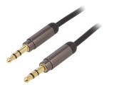 Cablu Audio Jack 3.5mm 1.8m Negru, Gembird