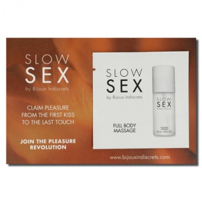 BIJOUX - SLOW SEX FULL BODY MASSAGE MASSAGE GEL 2 ML foto