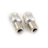 Set becuri LED auto P21W BA15S 12-24V 15x2835SMD 880lm alb Canbus CARGUARD 2buc
