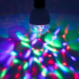 Bec cu LED-uri Lamba Party Lamp 3W, Telecomandă, Rotire Automată 360░, Multicolor, E27, Oem