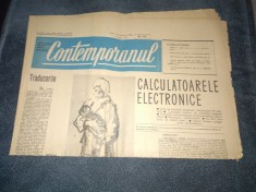 ZIARUL CONTEMPORANUL 14 OCTOMBRIE 1966 foto