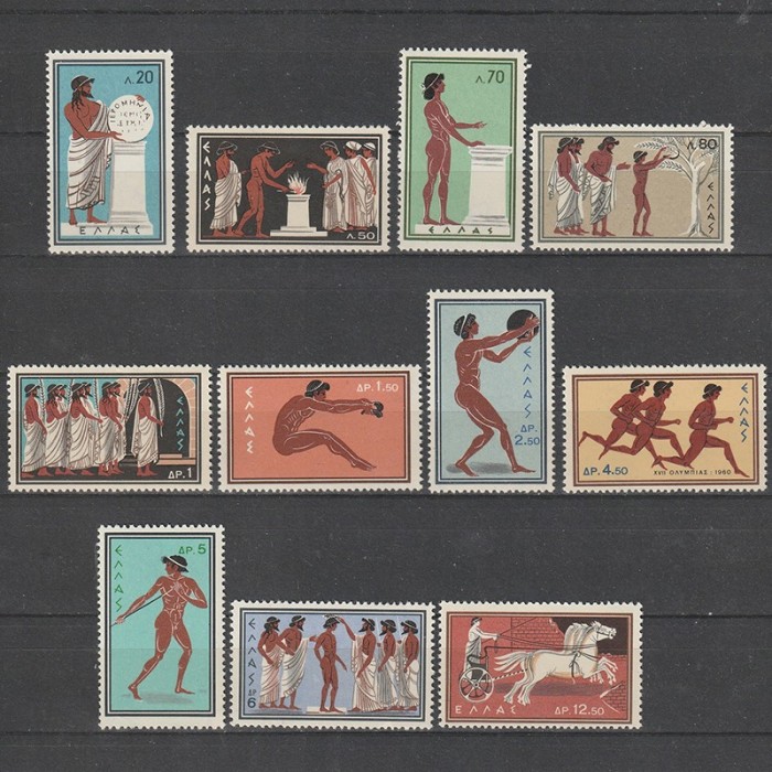 Jocurile Olimpice Roma 1960 - Grecia 1960 - MNH
