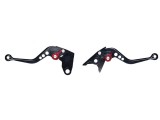 Set 2 manete frana si ambreiaj reglabile Kawasaki Z800 13-16, Z750 07-12, culoar... Cod Produs: MX_NEW CNC0041