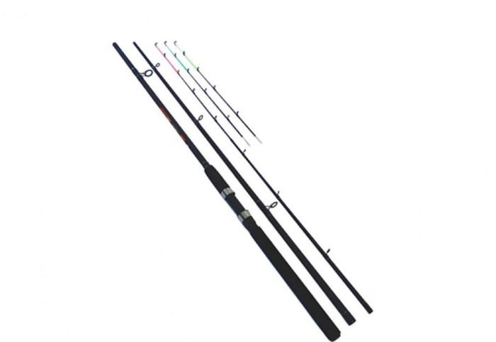 Lanseta Feeder DELTA East Shark 3,3m 3 varfuri + 3 Tronsoane 180g